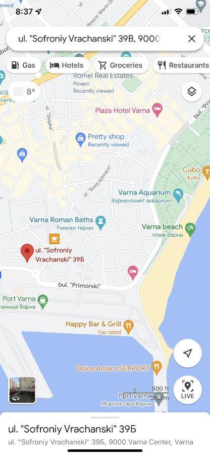New Luxury Furnished Apartment - Beach, Varna Center & Fast Wi-Fi Zewnętrze zdjęcie