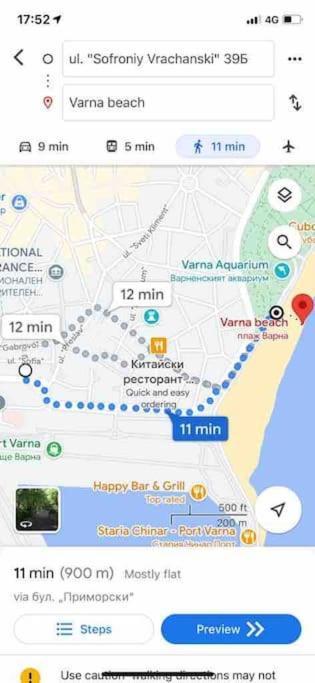 New Luxury Furnished Apartment - Beach, Varna Center & Fast Wi-Fi Zewnętrze zdjęcie